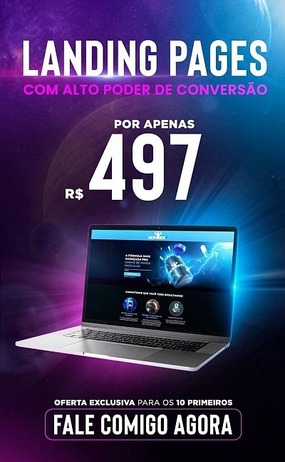 PROMOÇÃO DE LANDING PAGE